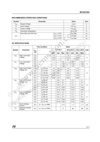 M74HC294RM13TR Datasheet Page 5
