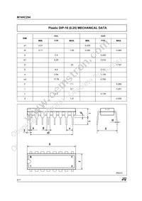 M74HC294RM13TR Datasheet Page 8