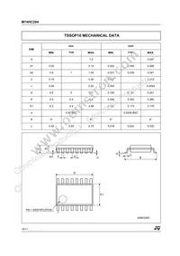 M74HC294RM13TR Datasheet Page 10