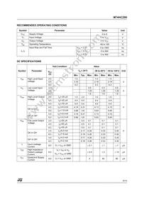 M74HC299B1R Datasheet Page 5