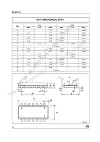 M74HC32RM13TR Datasheet Page 6