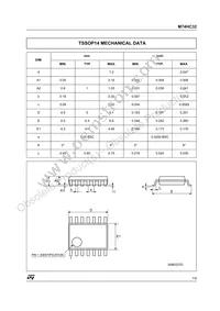 M74HC32RM13TR Datasheet Page 7