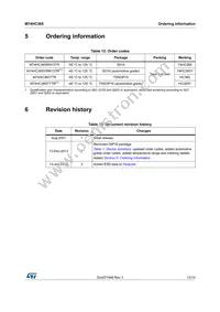 M74HC365TTR Datasheet Page 13