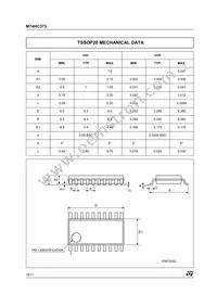 M74HC373TTR Datasheet Page 10