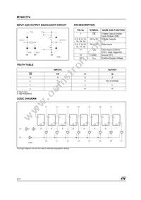 M74HC374B1R Datasheet Page 2