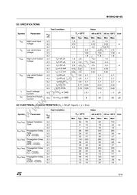 M74HC40103RM13TR Datasheet Page 5