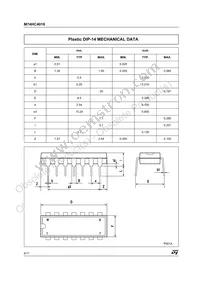 M74HC4016RM13TR Datasheet Page 8