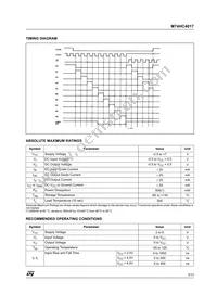 M74HC4017RM13TR Datasheet Page 3
