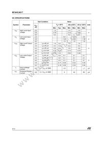 M74HC4017RM13TR Datasheet Page 4