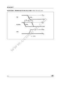 M74HC4017RM13TR Datasheet Page 8