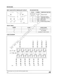 M74HC4020RM13TR Datasheet Page 2
