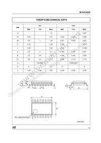 M74HC4050TTR Datasheet Page 7