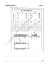 M74HC4051TTR Datasheet Page 14