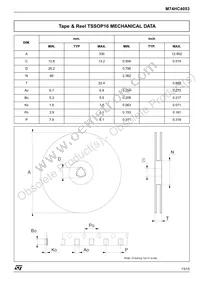 M74HC4053RM13TR Datasheet Page 13