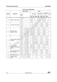 M74HC4060TTR Datasheet Page 6