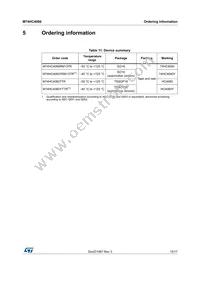 M74HC4060TTR Datasheet Page 15