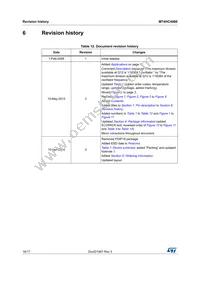 M74HC4060TTR Datasheet Page 16