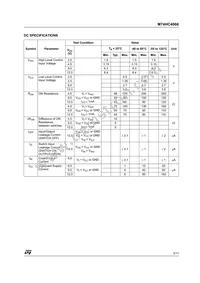 M74HC4066TTR Datasheet Page 3