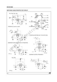 M74HC4066TTR Datasheet Page 6