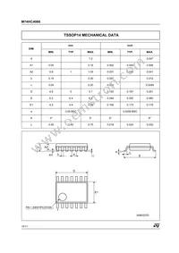M74HC4066TTR Datasheet Page 10