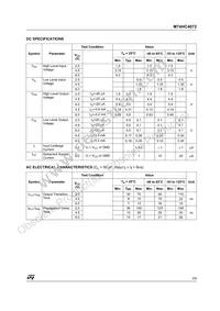 M74HC4072RM13TR Datasheet Page 3