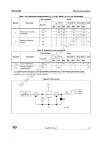 M74HC4094B1R Datasheet Page 9