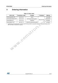 M74HC4094B1R Datasheet Page 15