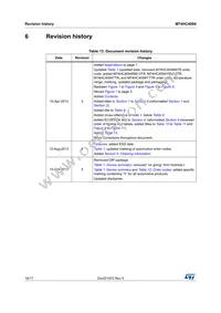 M74HC4094B1R Datasheet Page 16
