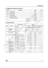 M74HC4316RM13TR Datasheet Page 3