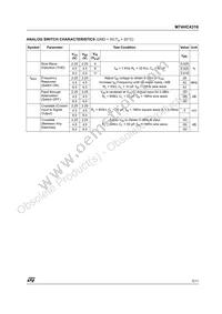 M74HC4316RM13TR Datasheet Page 5