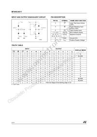 M74HC4511RM13TR Datasheet Page 2