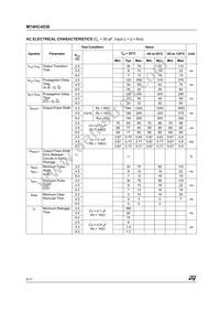 M74HC4538TTR Datasheet Page 6