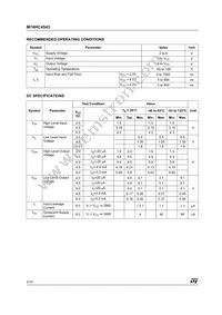M74HC4543RM13TR Datasheet Page 4