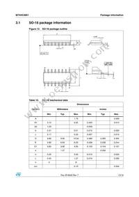 M74HC4851TTR Datasheet Page 13