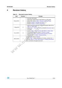 M74HC4851TTR Datasheet Page 15