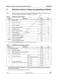M74HC4852RM13TR Datasheet Page 4