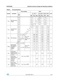 M74HC4852RM13TR Datasheet Page 5