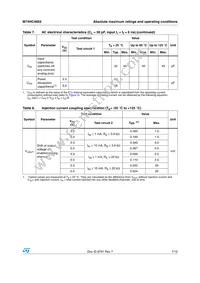 M74HC4852RM13TR Datasheet Page 7