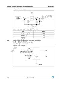 M74HC4852RM13TR Datasheet Page 8