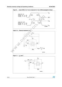 M74HC4852RM13TR Datasheet Page 10