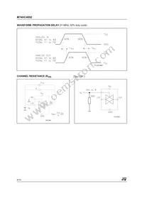 M74HC4852TTR Datasheet Page 8