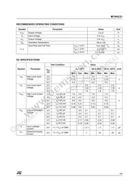 M74HC51RM13TR Datasheet Page 3
