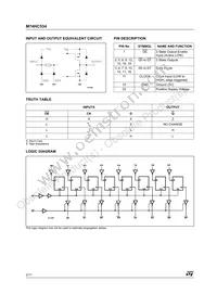 M74HC534B1R Datasheet Page 2