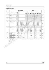 M74HC534B1R Datasheet Page 4
