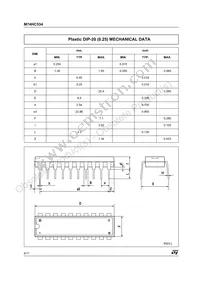 M74HC534B1R Datasheet Page 8