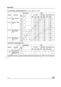 M74HC540RM13TR Datasheet Page 4