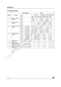 M74HC563RM13TR Datasheet Page 4