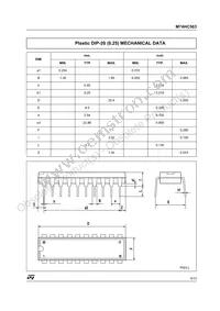 M74HC563RM13TR Datasheet Page 9