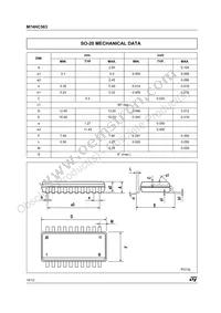 M74HC563RM13TR Datasheet Page 10