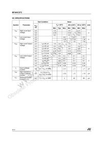 M74HC573TTR Datasheet Page 4